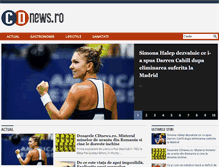Tablet Screenshot of cdnews.ro